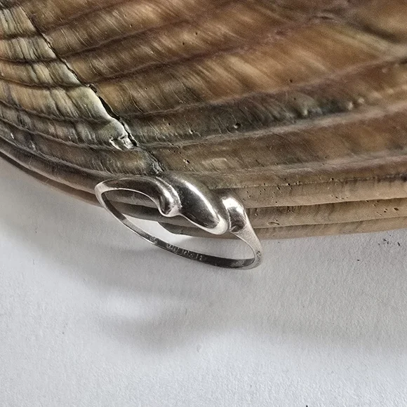 Silver Knot Ring 925 Sterling Silver - Picture 2 of 3